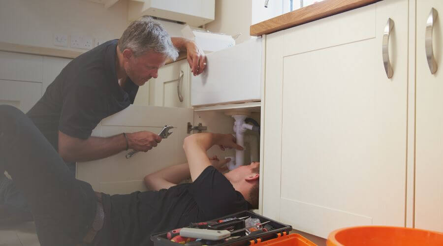 Professional burst pipe repair services in Willard, KY